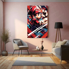 Mario Metal Poster – Iconic Super Mario Character Wall Art | Legendary Video Game Hero - TURTLEWINGS
