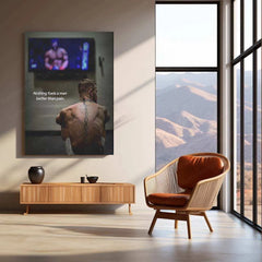 Conor McGregor Quote Metal Poster | Motivational UFC Wall Art | Fight Mindset Decor - TURTLEWINGS