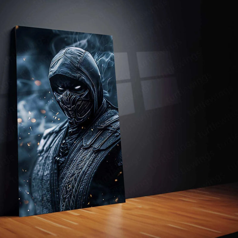 Noob Saibot – Full-Body Mortal Kombat Metal Poster by Mundex - TURTLEWINGS