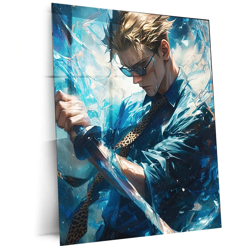 Nanami Kento Metal Poster – The Reliable Jujutsu Sorcerer - TURTLEWINGS