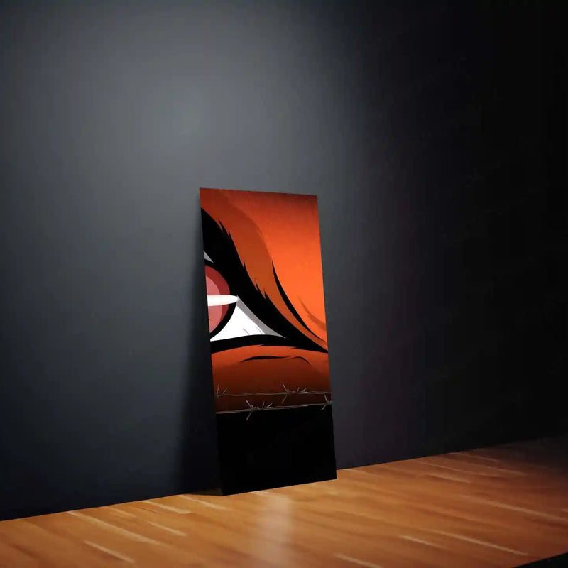 Naruto Metal Poster Set of 5 – Split Wall Art | Hokage Legacy Edition | Epic Anime Metal Frame Collection