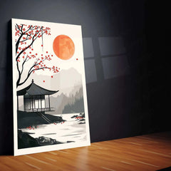 Nature Abstract Metal Poster – Stunning Abstract Nature Wall Art | Serene Greenery & Earth Tones 5 - TURTLEWINGS