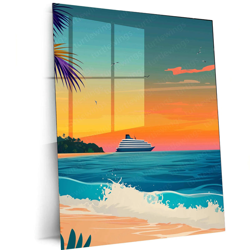 Nature Art 4 Metal Poster - TURTLEWINGS