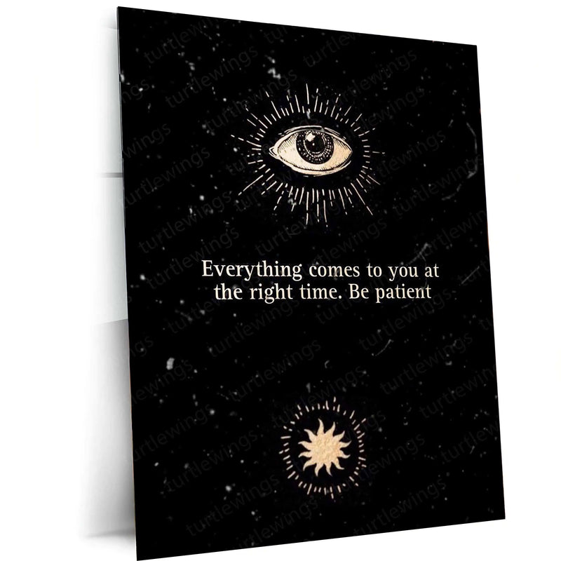 Inspirational Quotes Metal Poster – Motivational Wall Art 1 (Copy) - TURTLEWINGS