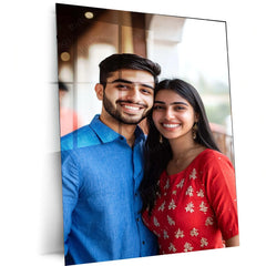 Custom Metal Poster / Frame Portrait – Personalized Wall Art - TURTLEWINGS