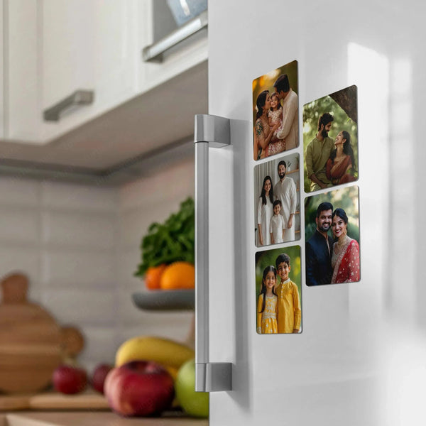 Custom Fridge Magnets Set of 5 ( 60 x 80 mm) - TURTLEWINGS
