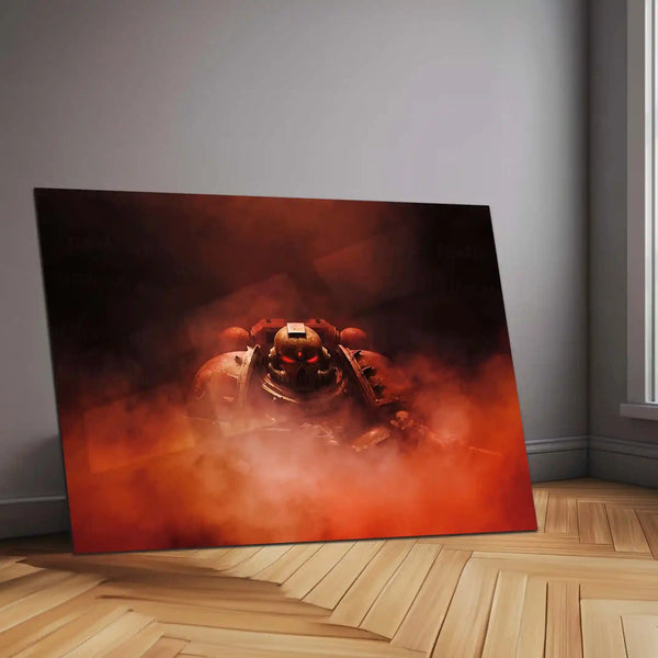 Warhammer 40k | Epic Battle Scene Metal Poster | HD Metal Wall Frame for Gamers & Collectors 08