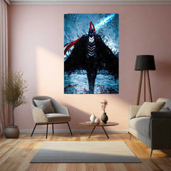 Solo Leveling Metal Poster | Sung Jin-Woo Shadow Monarch Wall Art | Anime Manhwa Decor 17 - TURTLEWINGS