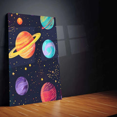 Space Art Metal Poster - TURTLEWINGS