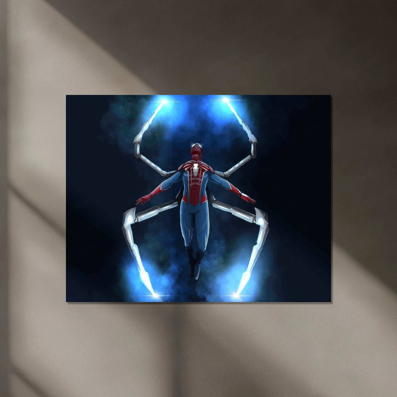 Spider-Man Neon LED Metal Poster - TURTLEWINGS