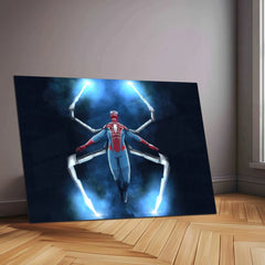 Spider-Man Neon LED Metal Poster - TURTLEWINGS