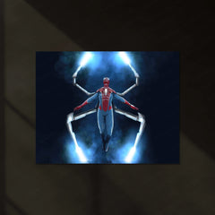 Spider-Man Neon LED Metal Poster - TURTLEWINGS