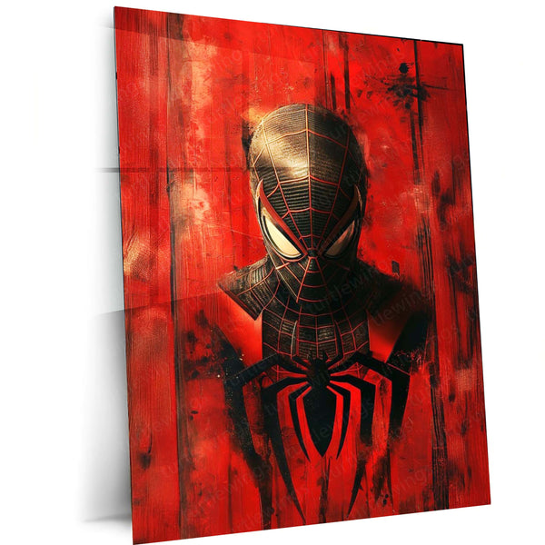 Spider-Man – Marvel Superhero Metal Frame | Wall Art for Kids & Fans 03 - TURTLEWINGS