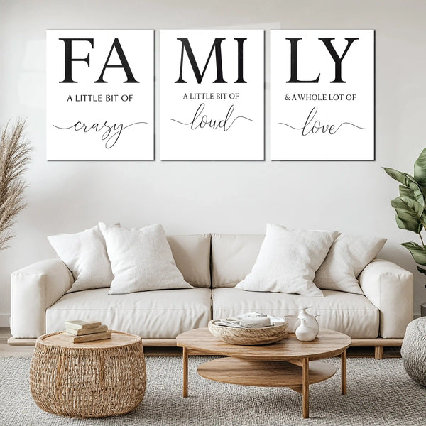Motivational Metal Poster Set of 3 – Inspirational Wall Frame Décoretal wall frame set 01