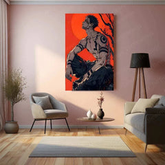 Ryomen Sukuna – Jujutsu Kaisen Metal Poster - TURTLEWINGS