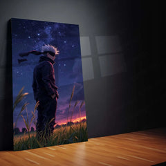 Anime Metal Poster | Satoru Gojo Metal Poster | Jujutsu Kaisen Anime Frame | Stylish Duo Wall Art (Copy) - TURTLEWINGS