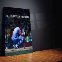 Virat Kohli Quote Poster – Inspirational Sports Art in Portrait Format - TURTLEWINGS