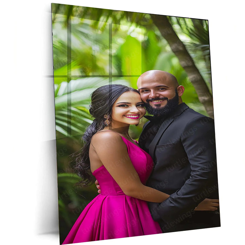 Custom Metal Poster / Frame Portrait – Personalized Wall Art - TURTLEWINGS