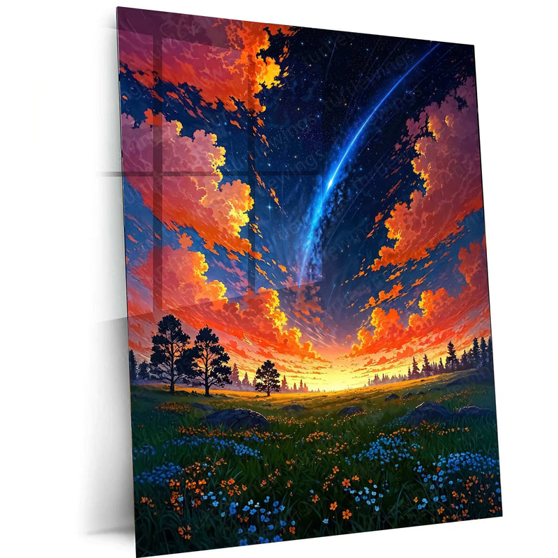 Your Name Nature Art Metal Poster - TURTLEWINGS