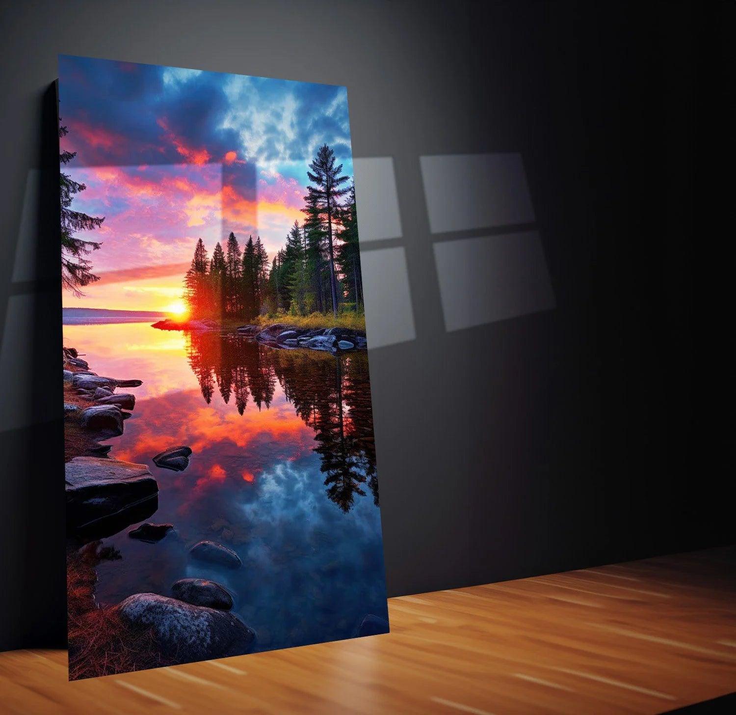 Beyond the Canvas: Unveiling the Beauty of Abstract and Nature Metal Prints - TURTLEWINGS 