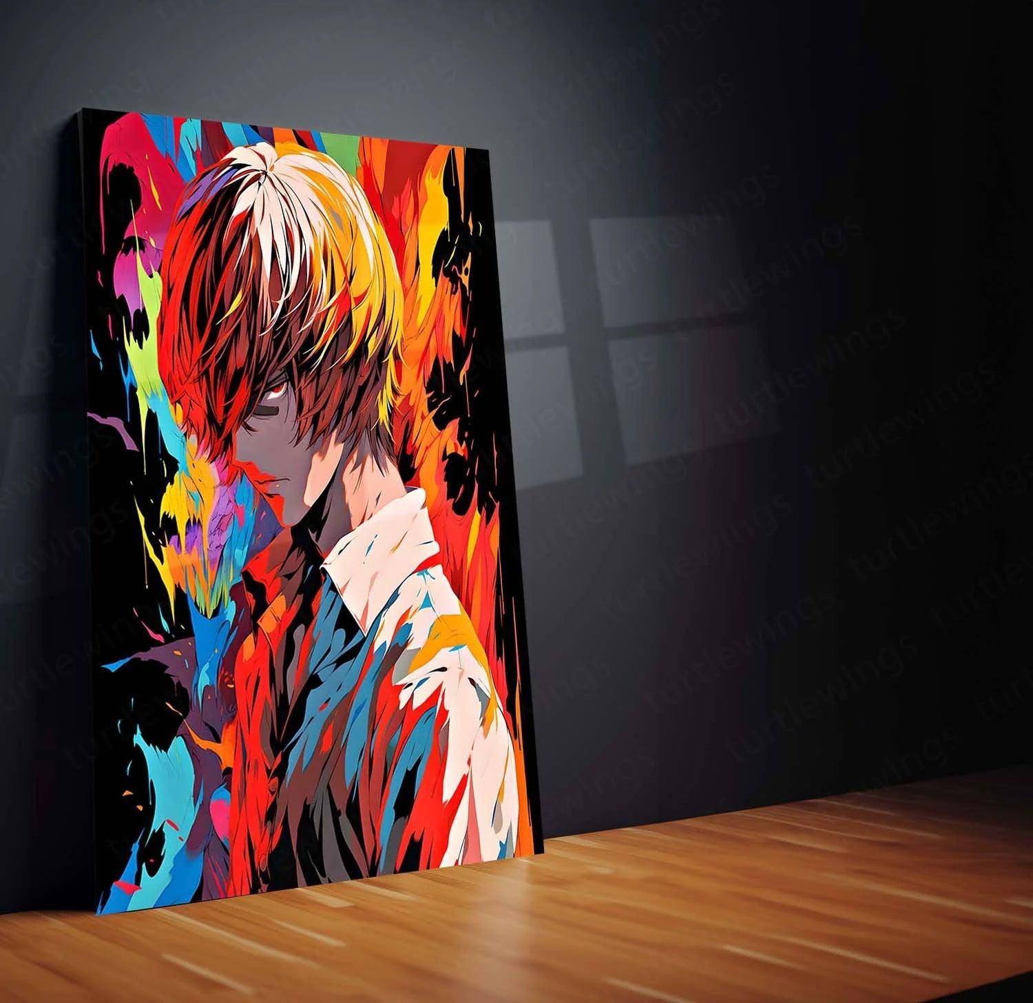 Light Yagami Metal Poster: Are You Kira?