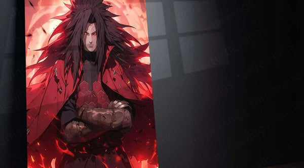 Madara Uchiha: The Legendary Uchiha Metal Poster - TURTLEWINGS 