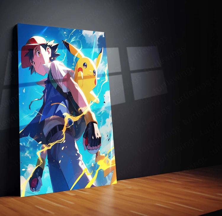 Ash Ketchum: The Ultimate Pokémon Master Metal Poster - TURTLEWINGS 
