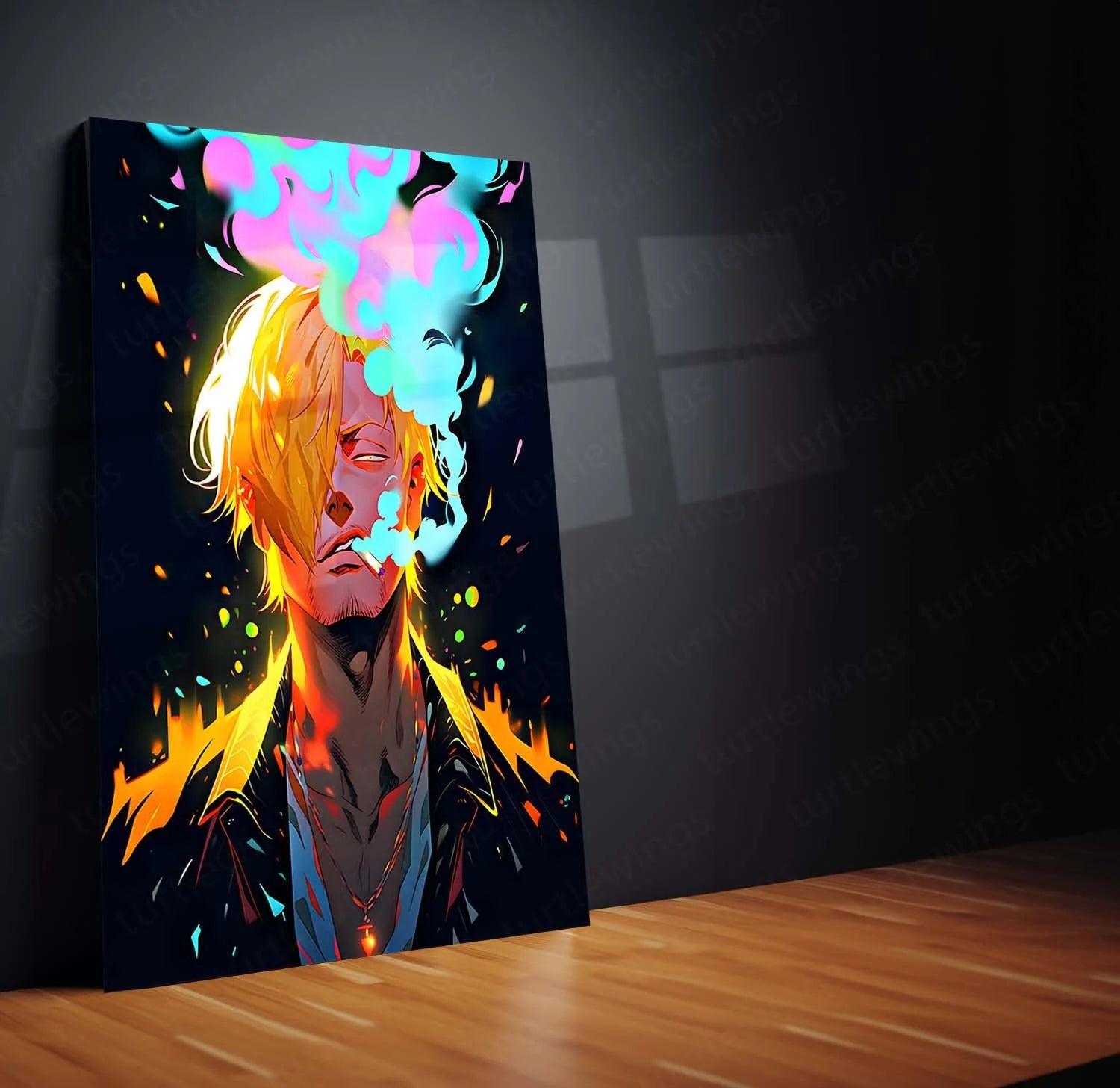 Sanji: The Black Leg Metal Poster - TURTLEWINGS 