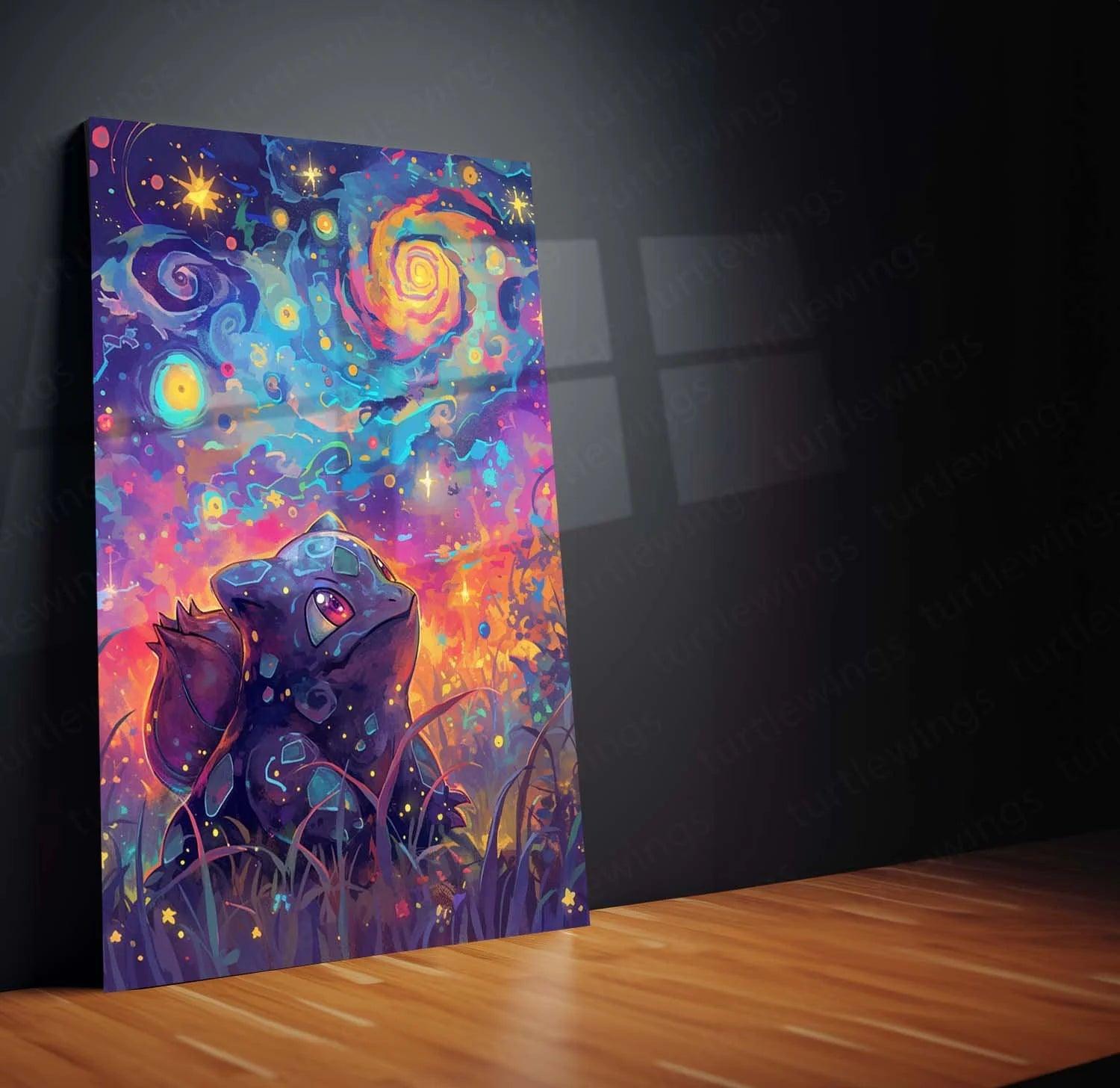 Bulbasaur: The Grass-Type Starter Metal Poster - TURTLEWINGS 