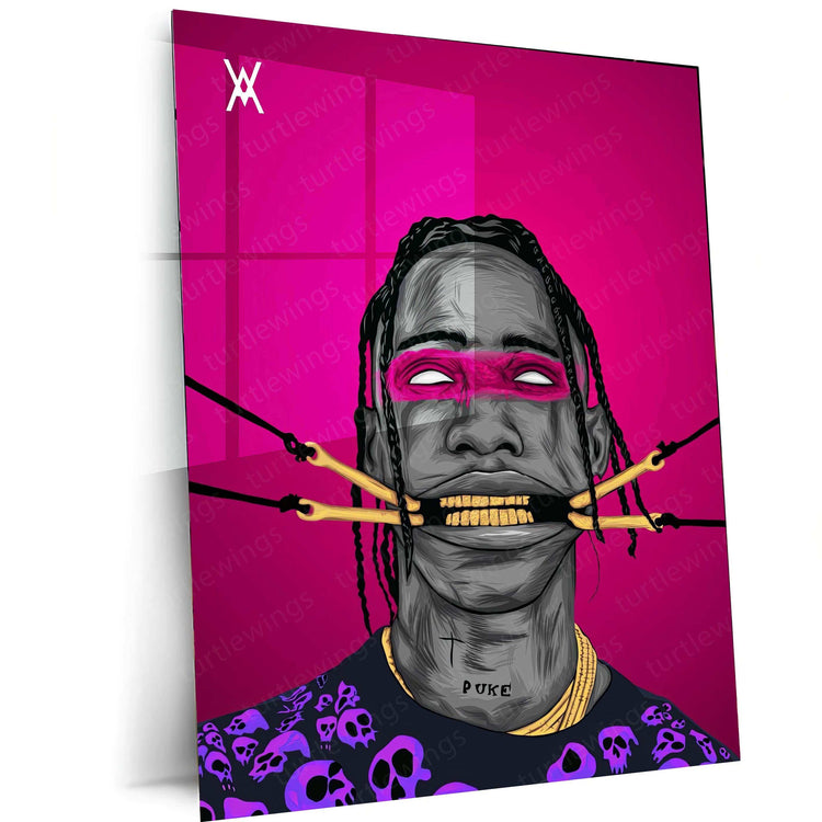 XXXTENTACION METAL POSTER - TURTLEWINGS 