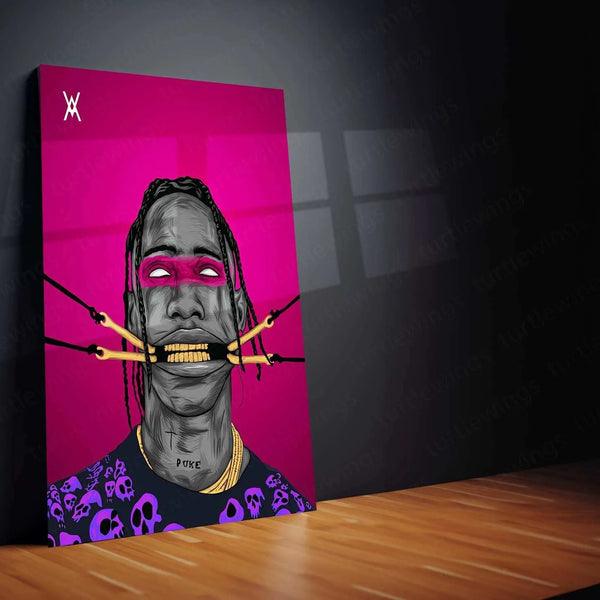 XXXTENTACION METAL POSTER - TURTLEWINGS 