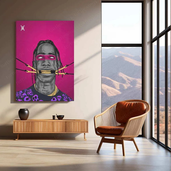 XXXTENTACION METAL POSTER - TURTLEWINGS 
