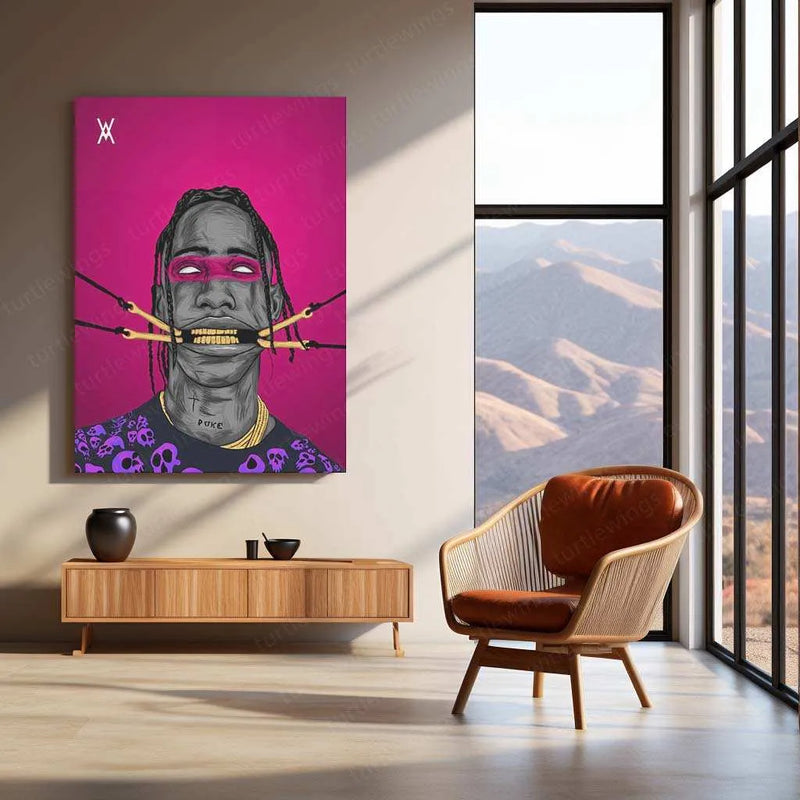 XXXTENTACION METAL POSTER - TURTLEWINGS 