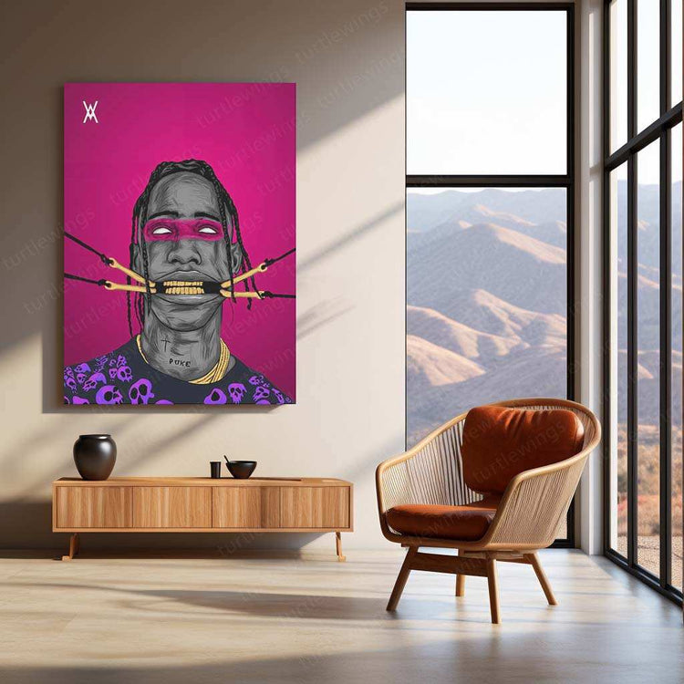XXXTENTACION METAL POSTER - TURTLEWINGS 