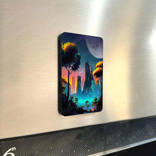 Fridge Magnets |  Nature Art – Set of 4 Fridge Magnets ( 60 x 80 mm)