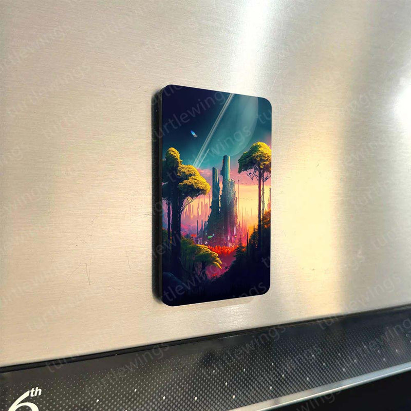 Fridge Magnets |  Nature Art – Set of 4 Fridge Magnets ( 60 x 80 mm)