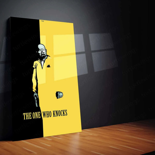 Breaking Bad Metal Poster | Walter White & Jesse Pinkman Wall Art | TV Series Memorabilia - TURTLEWINGS 