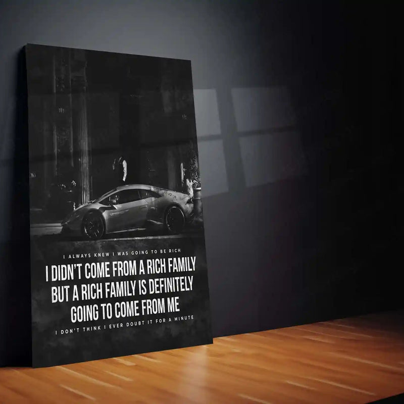 Motivational Metal Poster Set of 6 – Inspirational Wall Frame Decoretal wall frame set - TURTLEWINGS 