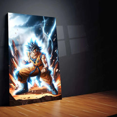 Goku – DbZ Metal Poster - TURTLEWINGS 
