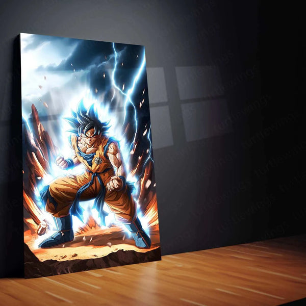 Goku – DbZ Metal Poster - TURTLEWINGS 