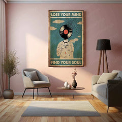 General Aesthetic Metal Poster – Minimalistic & Elegant Art - TURTLEWINGS 