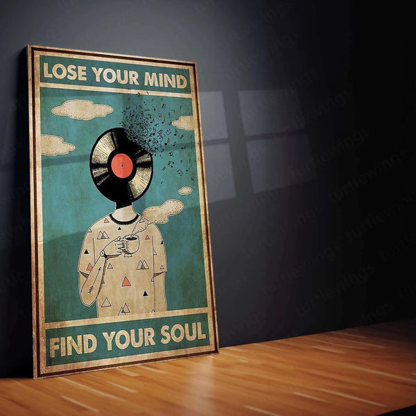 General Aesthetic Metal Poster – Minimalistic & Elegant Art - TURTLEWINGS 
