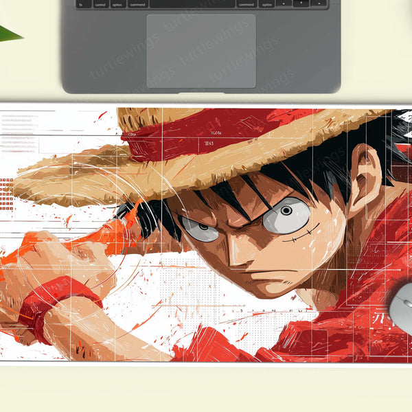 Luffy – Red Haki Strike Deskmat