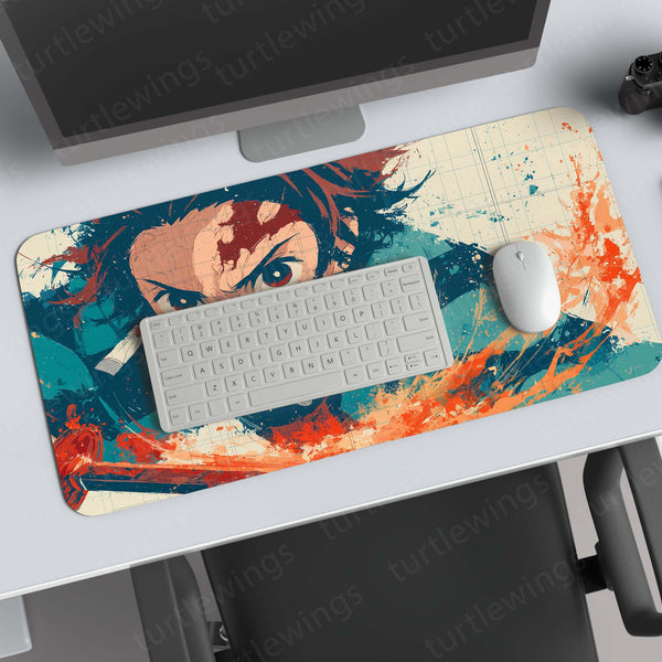 Tanjiro Sword – Demon Slayer Deskmat