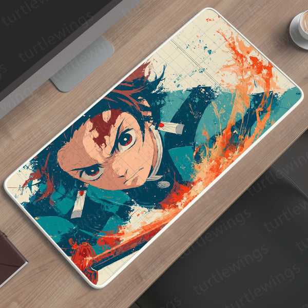 Tanjiro Sword – Demon Slayer Deskmat