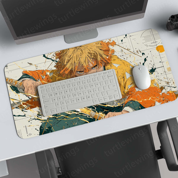 Zenitsu – Thunder Flash Deskmat