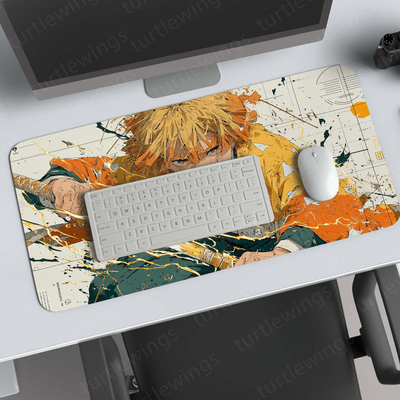 Zenitsu – Thunder Flash Deskmat