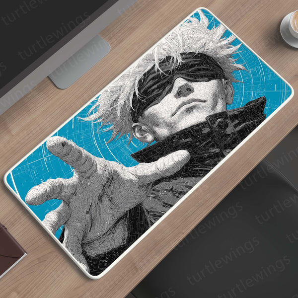 Gojo Satoru – Blue Aether Deskmat