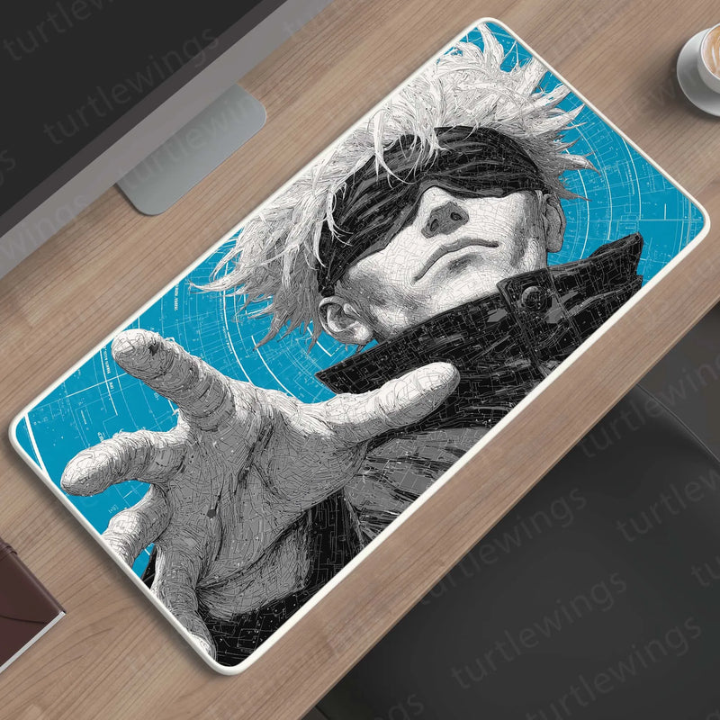 Gojo Satoru – Blue Aether Deskmat