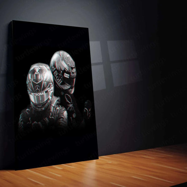 Max Verstappen Metal Poster | Red Bull Racing F1 Champion | Motorsport Wall Art - TURTLEWINGS 